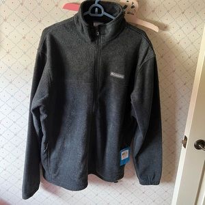 COLUMBIA gray zip up